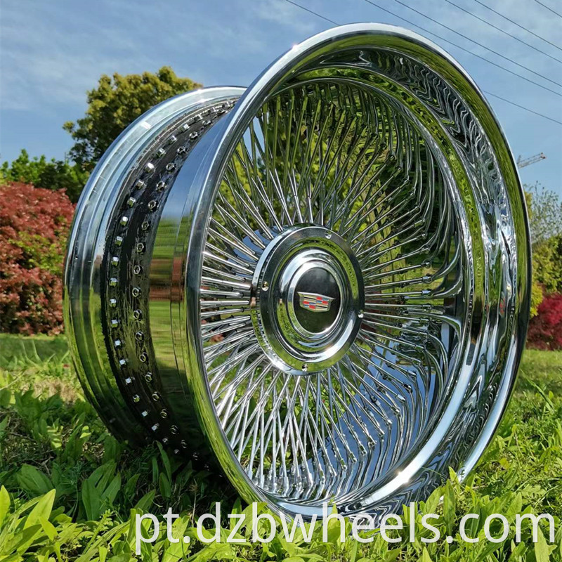 Chrome Wire Alloy Wheels